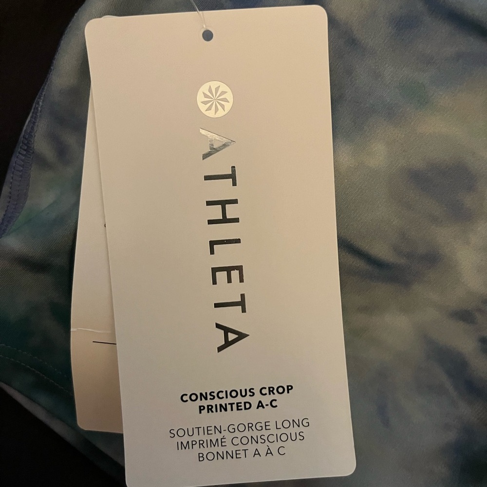 NWT Athleta Conscious Crop Tank - Picture 5 of 7